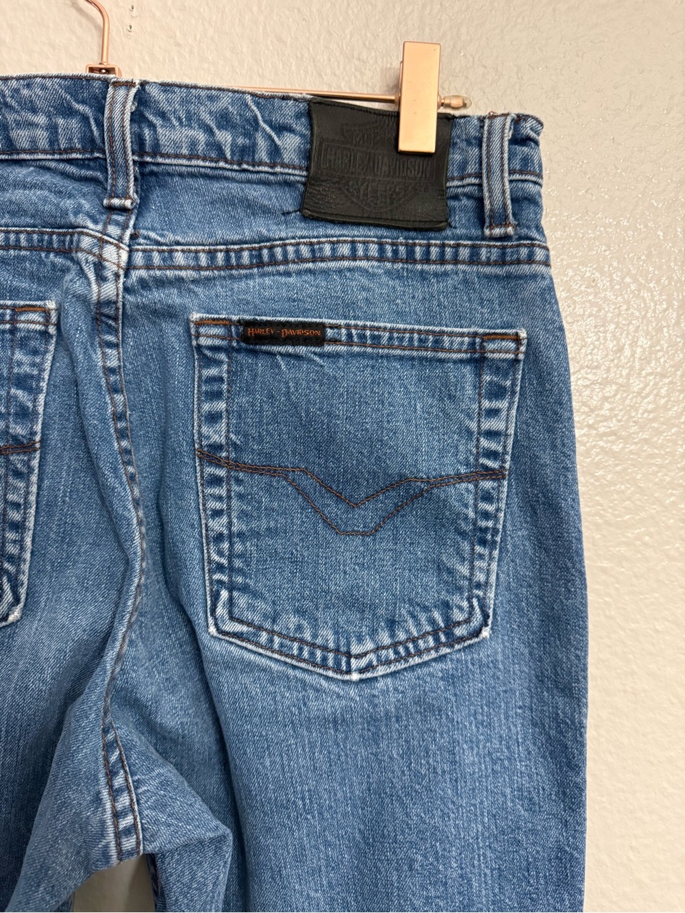 Harley Davidson Classic Straight Leg Jeans - Picture 7 of 8